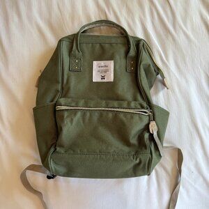 Olive Green Anello Backpack